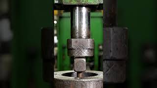 Hydraulic Machine vs Heavy Hammer - CRUSH TEST! 🔥 #hydraulic #hydraulicpress #shorts