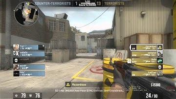 ESEA Hacker - Hazardous tiggerbot and WH [HD]