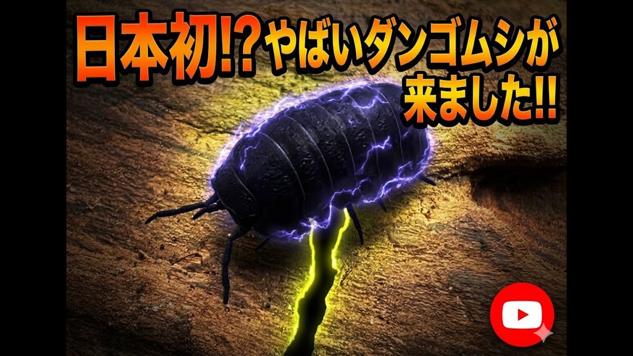 後々動画にするけどやばいダンゴムシきたのでチラ見せします！ - YouTube