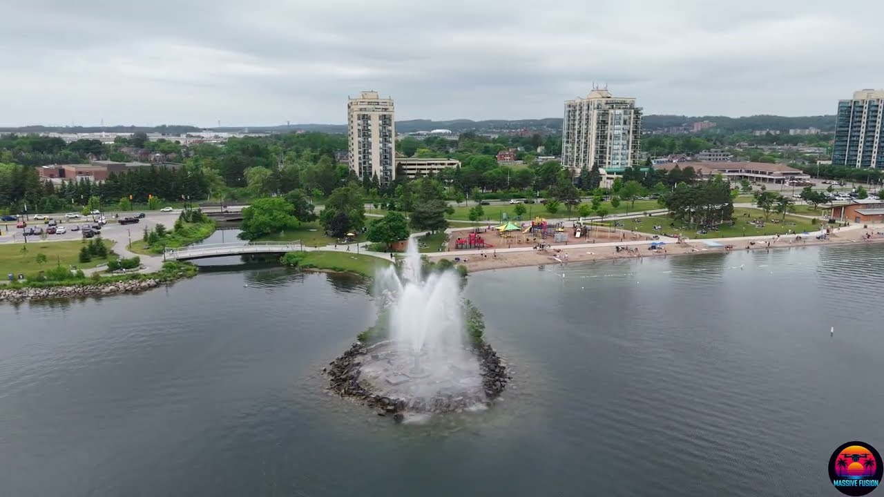 Massive Fusion - DJI - 4K - Discover Ontario - Barrie and Kempenfelt Bay