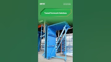 GETO Tunnel Formwork Solutions--Your go-to choice! 👍🏻