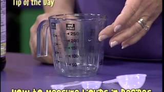 How to Measure Liquids in Recipes