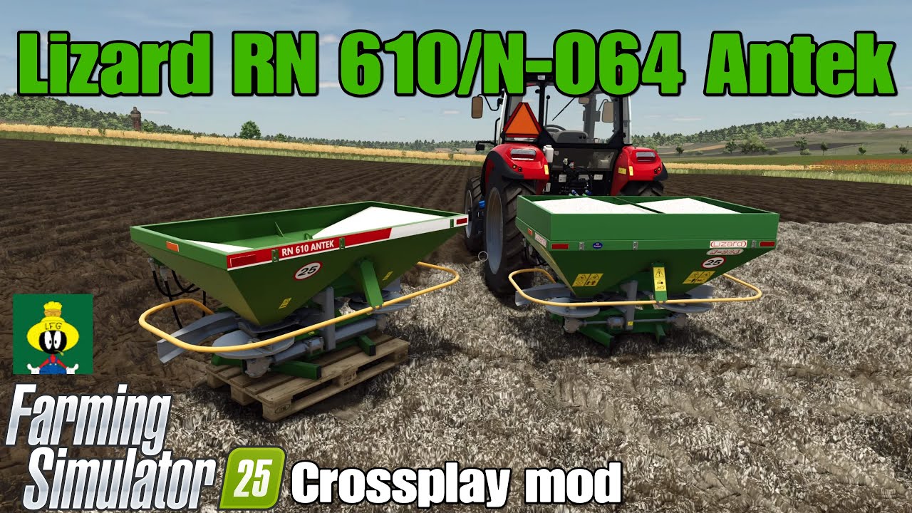 Lizard RN 610 / N-064 Antek / FS25 crossplay mod - YouTube