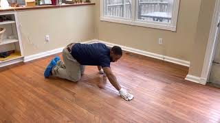 Hardwood Floor Refinishing without Sanding