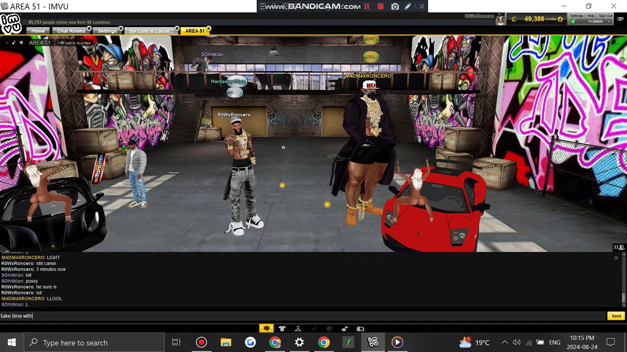 Runnin Up On HardawayClipz Imvu Stomp PULL YO PPL SINCE WE WEAK