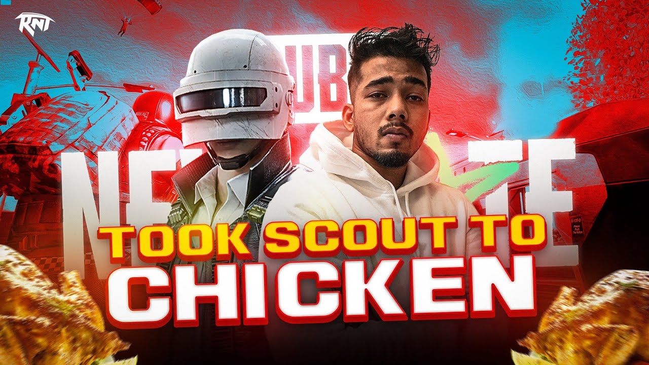 HOW I TOOK TEAM TO CHICKEN FT SCOUT | PUBG NEW STATE HIGHLIGHTS