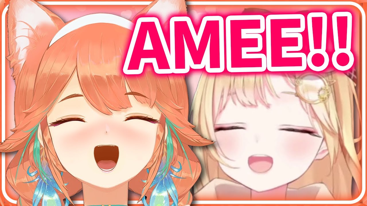 Kiara Immediately Run and Drop her Bags to Hug Ame for the First Time 【HololiveEN】