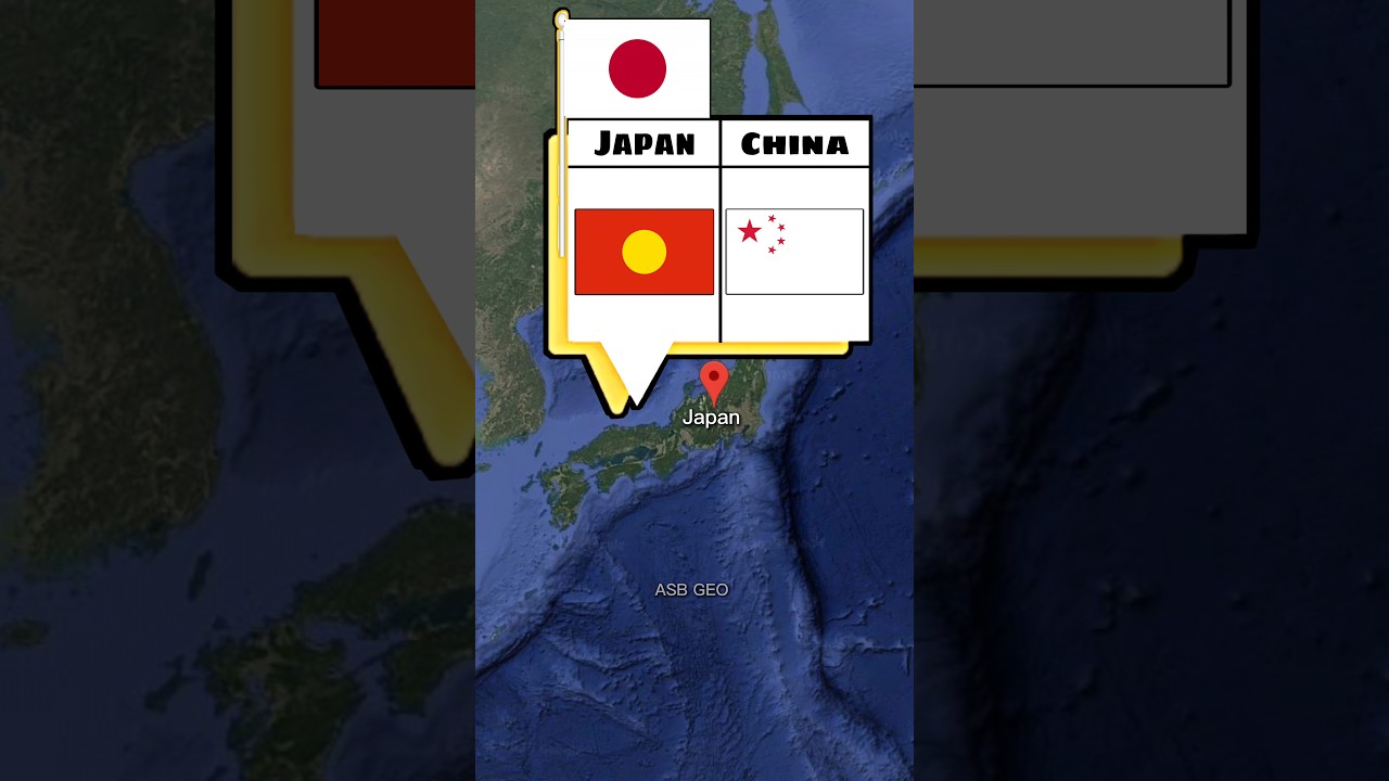 If Two Enemy Countries Switch their Flag Colour 