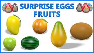 Learn Names Of Fruits | Fruit Toys For Kids And Children | preschool Toddler Learning Video