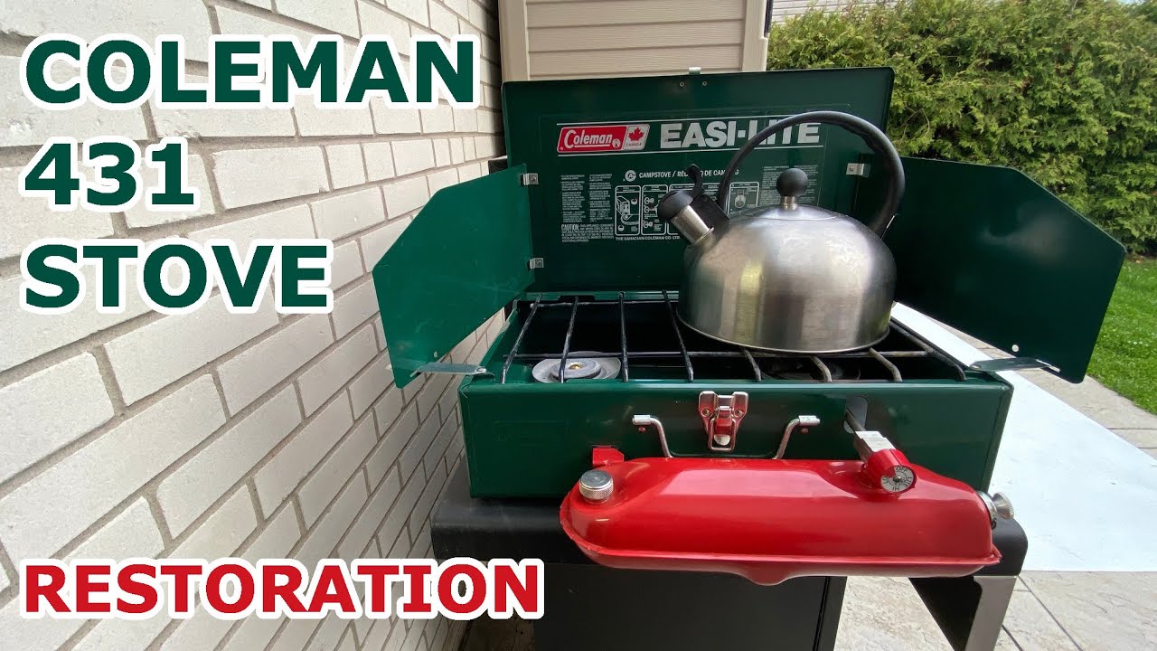 Coleman 431 Stove Restoration