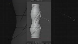 Modeled this 3D bottle in Blender 4.4 – clean topology.#Blender3D #3DModeling #CleanTopology