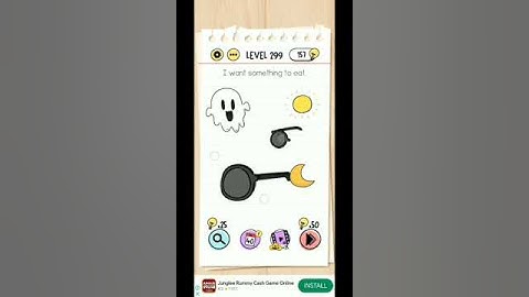 Level 299 I want something to eat #braintest #omlette #breakfast