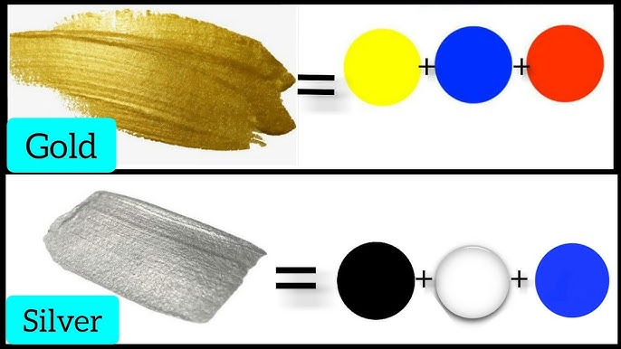 How to Mix Basic Colors to Make Silver