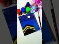 Kaabe Art in sky With Colour Painting | Colour drawing #kaaba #painting #shorts #colour
