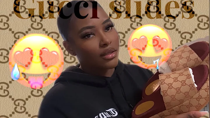 GUCCI Unboxing GG SLIDE SANDAL 😍 | SO CUTE