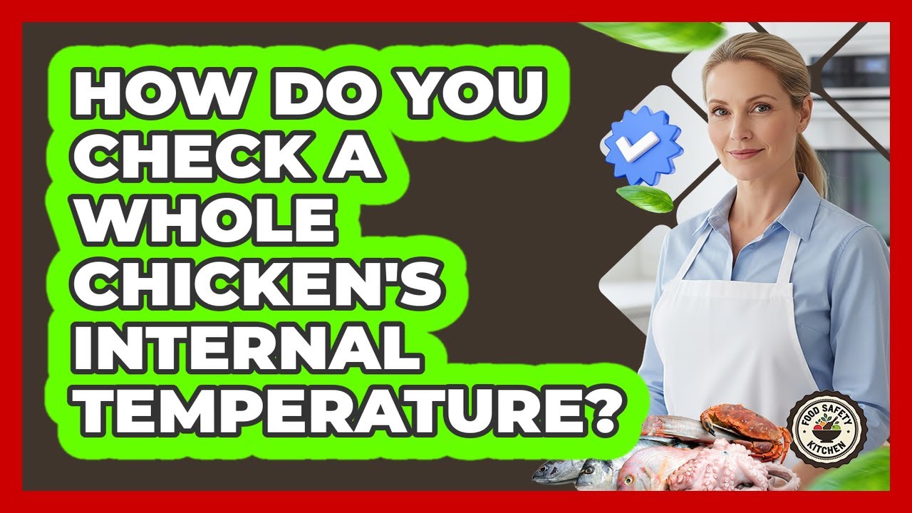 How Do You Check a Whole Chicken's Internal Temperature?