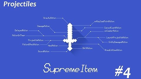 Projectiles - SupremeItem Tutorial #4