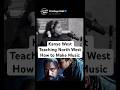Kanye West Teaching North West How to Make Music