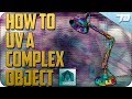 How to UV a Complex Object In Maya | UV Map Tutorial