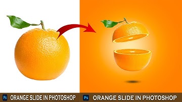 How to Create Orange Slice Effect in Adobe Photoshop | Easy Tricks | Photoshop!