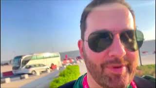 Flog Cwpan y Byd Rhydian Bowen Philips - Beth mae hi fel allan yn Qatar?