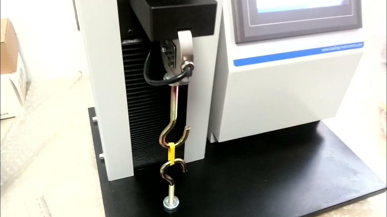 ATT 03 ( Auto Tensile Tester ) Leading Instruments YouTube