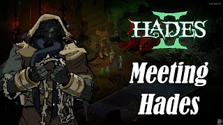 Melinoe Finds Her Father Hades 1st time \& After beating Chronos | Hades 2