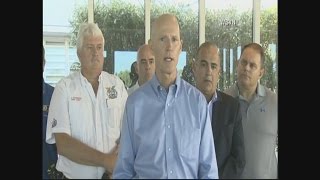 Governor Rick Scott discusses Hurricane Matthew's potential threat to Florida