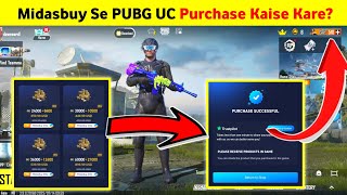 Midasbuy Se PUBG UC Purchase Kaise Kare? | 100% Working Method 2025