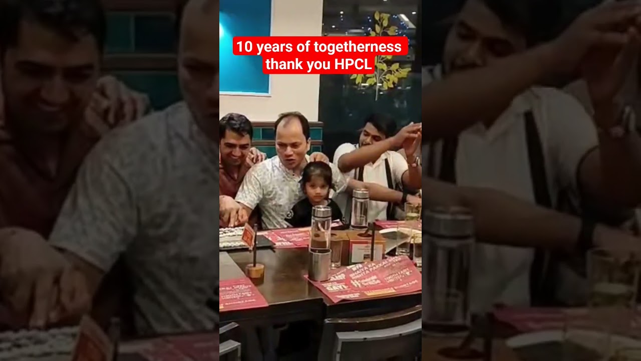 10 years of wonderful memories successful party with friends