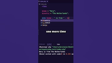 The FORGOTTEN Way to Output Variables #php #shorts