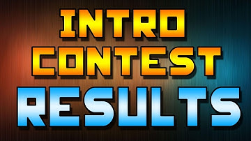 INTRO CONTEST WINNER ANNOUNCED!