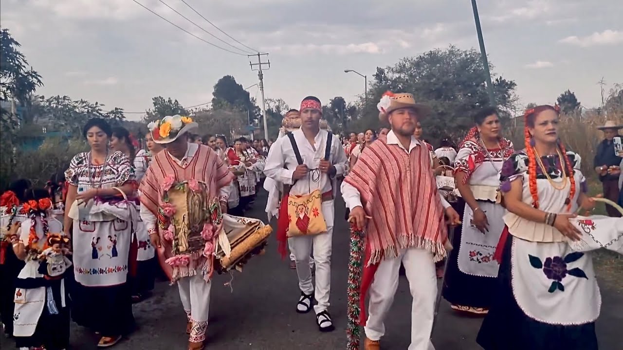 Chucándiro Michoacán 2022- Fiestas Guadalupanas: Danza de las Guares 11 de diciembre