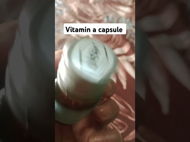 Best supplement for eye sight/ vitamin a capsule #shotrs