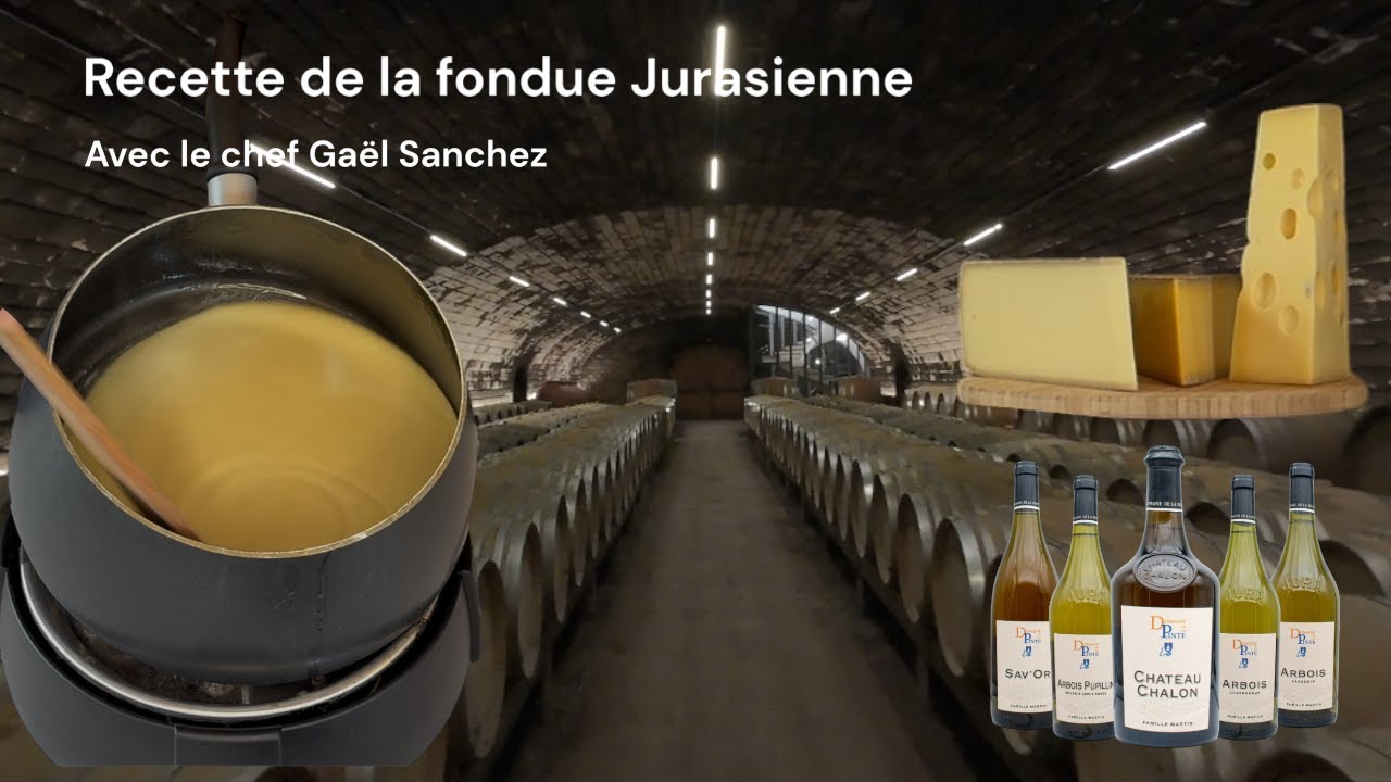 Recette de la fondue jurassienne avec Gaël Sanchez