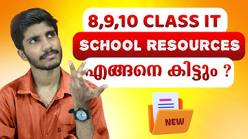 How to Download IT New School Resources Folder | 8,9,10 classes | Based on New syllabus
