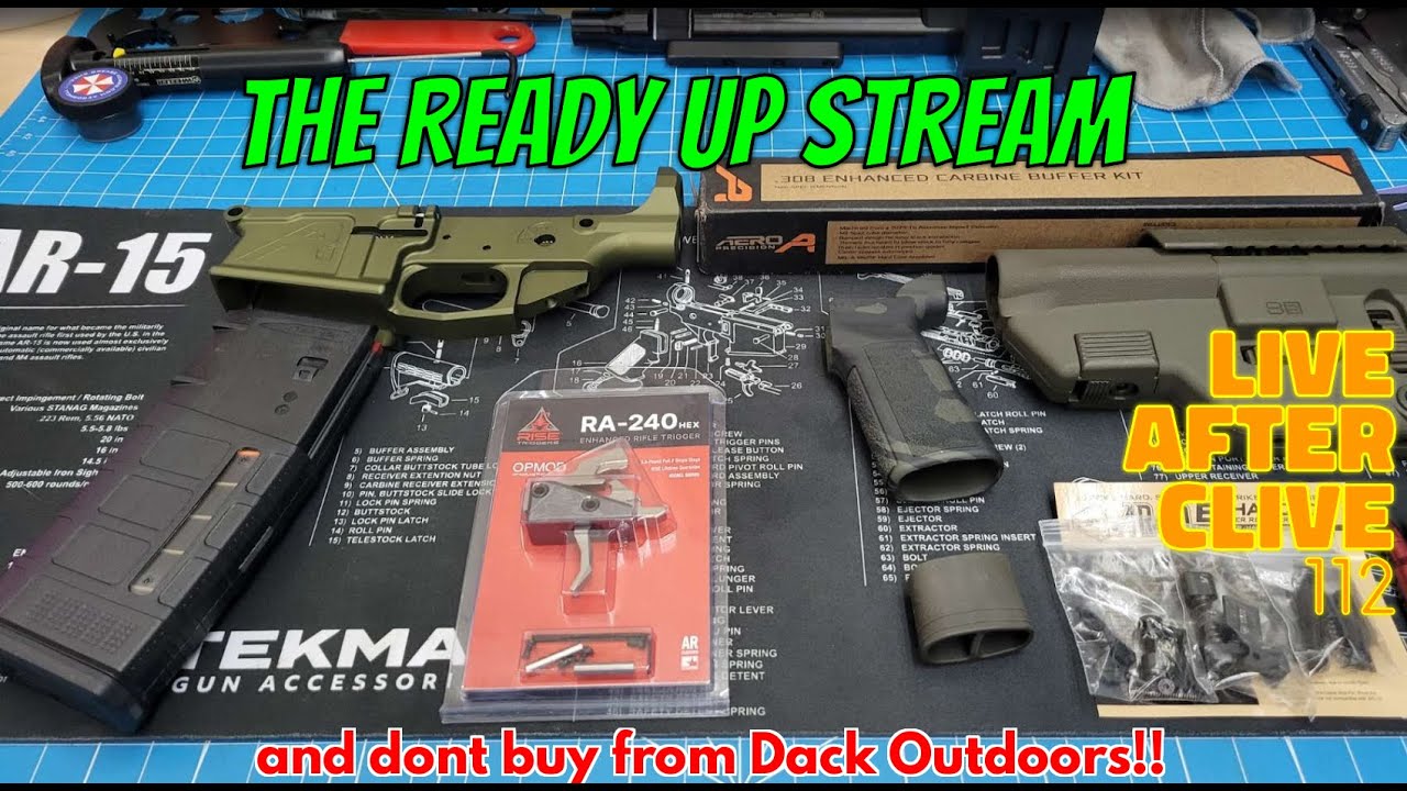 LIVE AFTER CLIVE 112 - The Ready Up Stream. We Start When BigClive Stops!! Chill Tech Chat!!