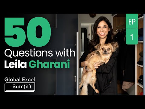 50 (Excel) Questions with Leila Gharani | Global Excel Summit 2023