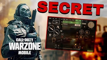 HIDDEN HUD SETTINGS EXPLAIN| WARZONE MOBILE SETTINGS TUTORIAL