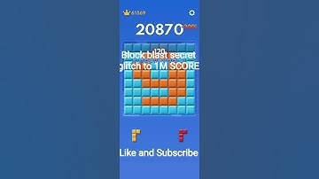 block blast secret glitch to 1M SCORE