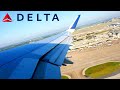 Delta Air Lines Airbus A321 Takeoff from Dallas/Fort Worth (DFW)