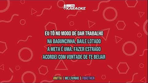 Karaoke Sem Freio - Anitta ft  MC Livinho | Original Key (Cover with Backing Vocals)