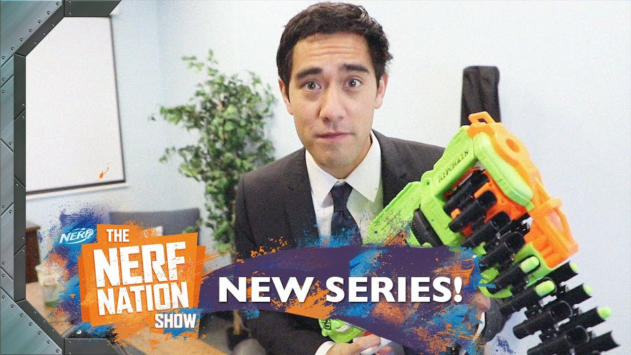 NERF Official | The Zombie Office w/ Zach King | NERF Nation