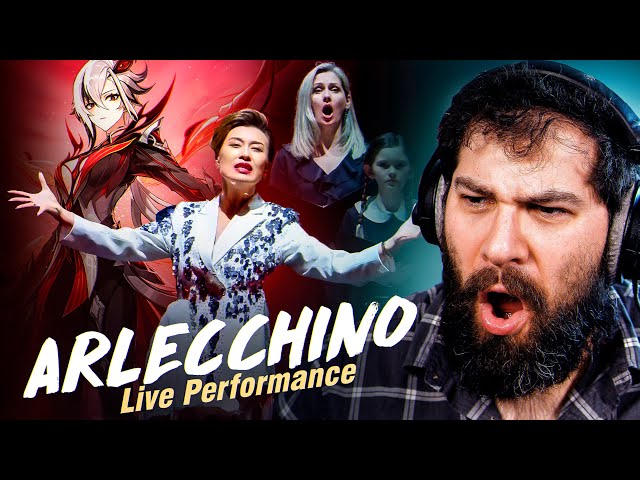 Opera Singer Breaks Down Arlecchino Boss Theme LIVE Performance class=