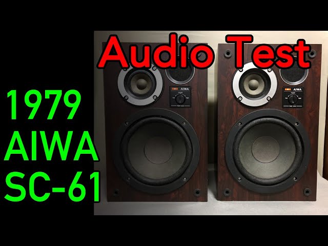 半世紀経て今甦る隠れた銘機aiwa スピーカー sc-61