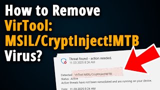 Full VirTool:MSIL/CryptInject!MTB Threat! Update