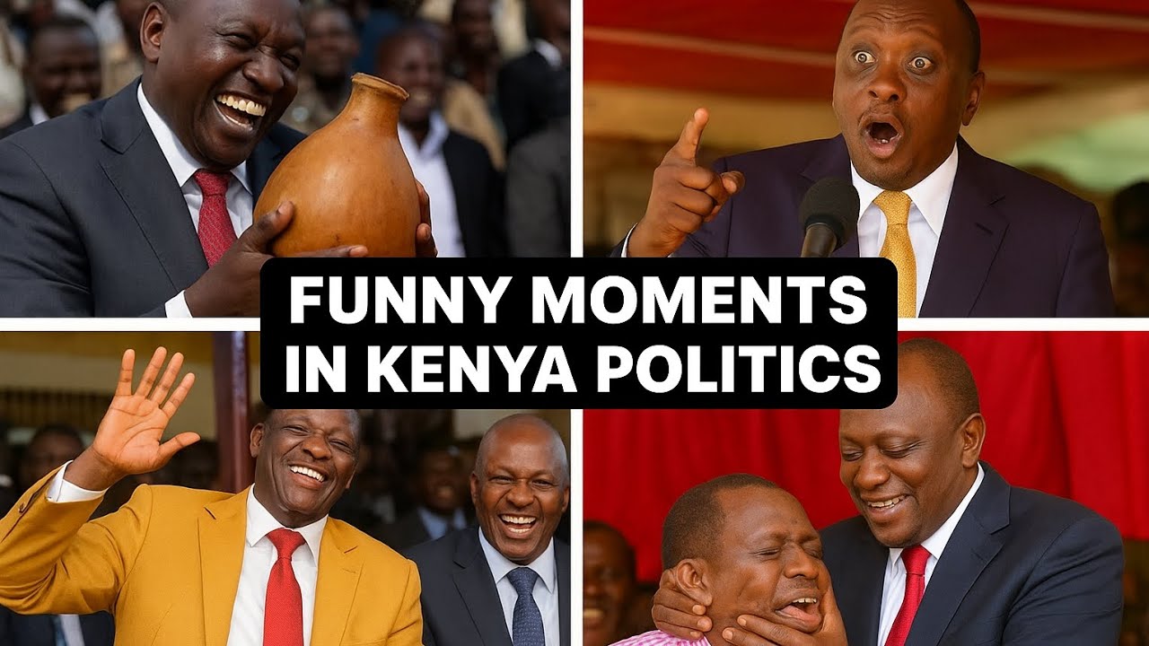 YOU MUST WATCH THIS FUNNY MOMENTS IN KENYAN POLITICS 