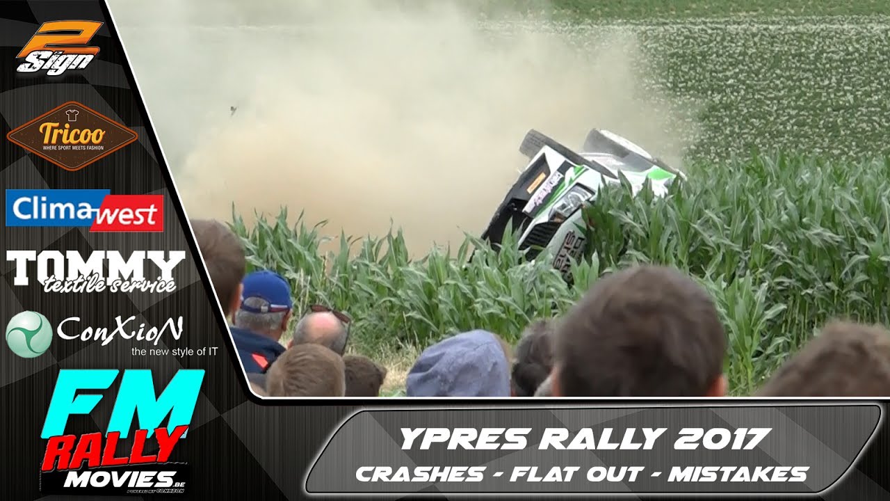 Ypres rally 2017 | CRASHES - MISTAKES - ONBOARDS [HD]