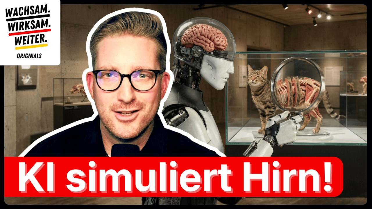 Wie KI unser Gehirn simuliert - LLMs, neuronale Netze & Deep Learning betzaubernd erklärt
