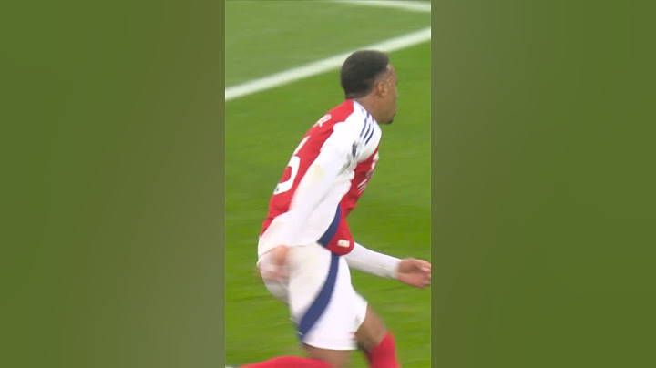 GABRIEL SCORES AGAIN! ARSENAL VS MAN CITY